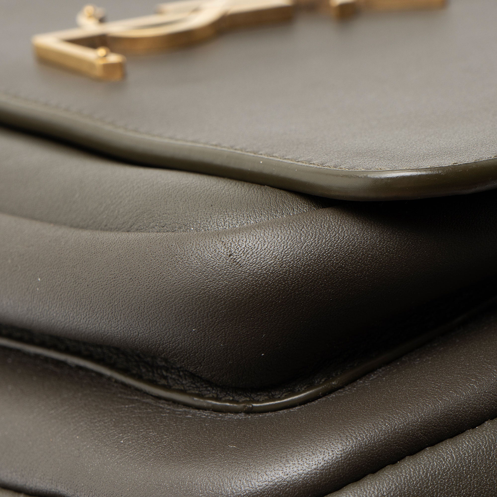Saint Laurent Calfskin Monogram Besace Niki Shoulder Bag