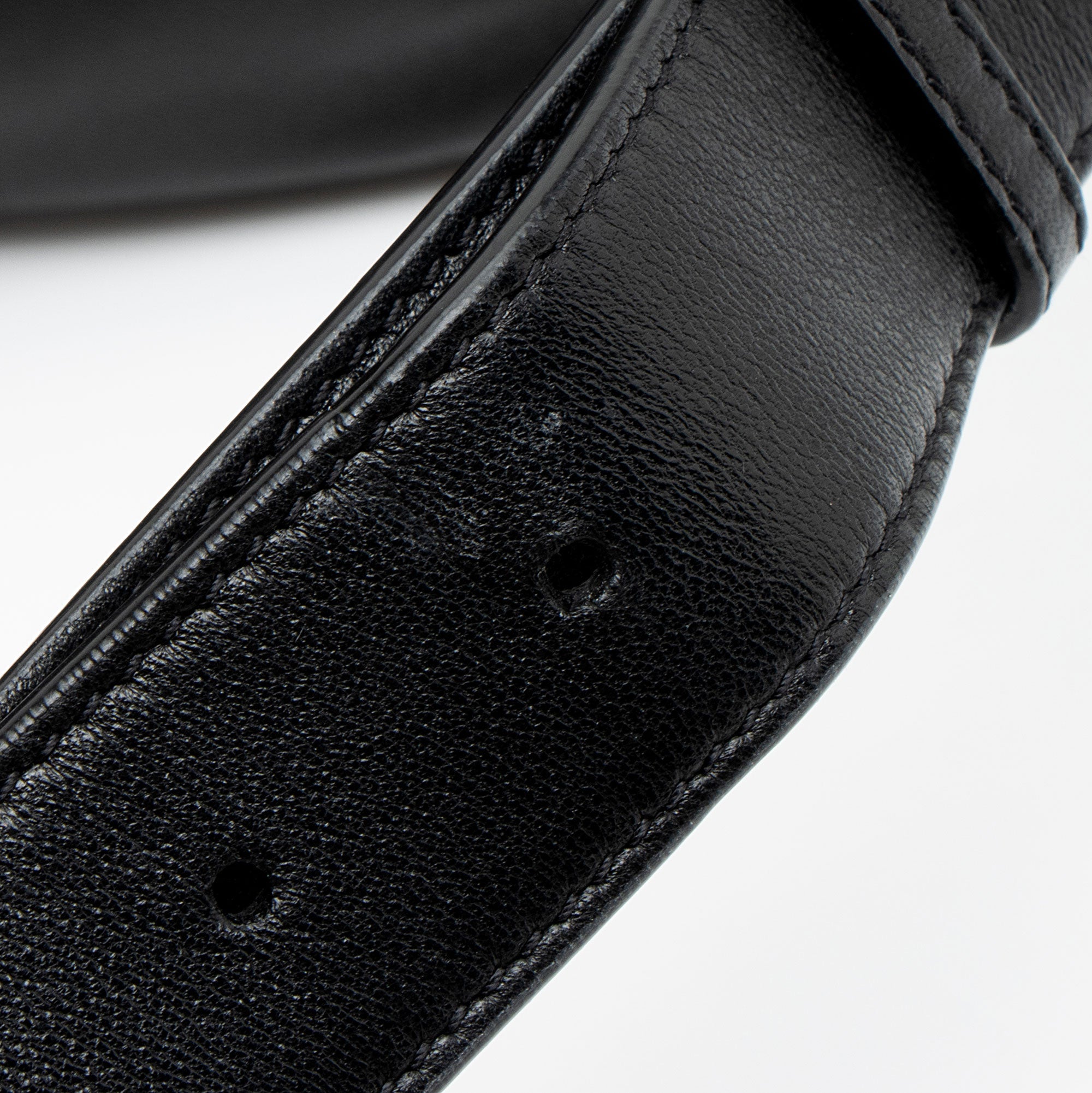Saint Laurent Calfskin Monogram Cassandre Classic Belt Bag