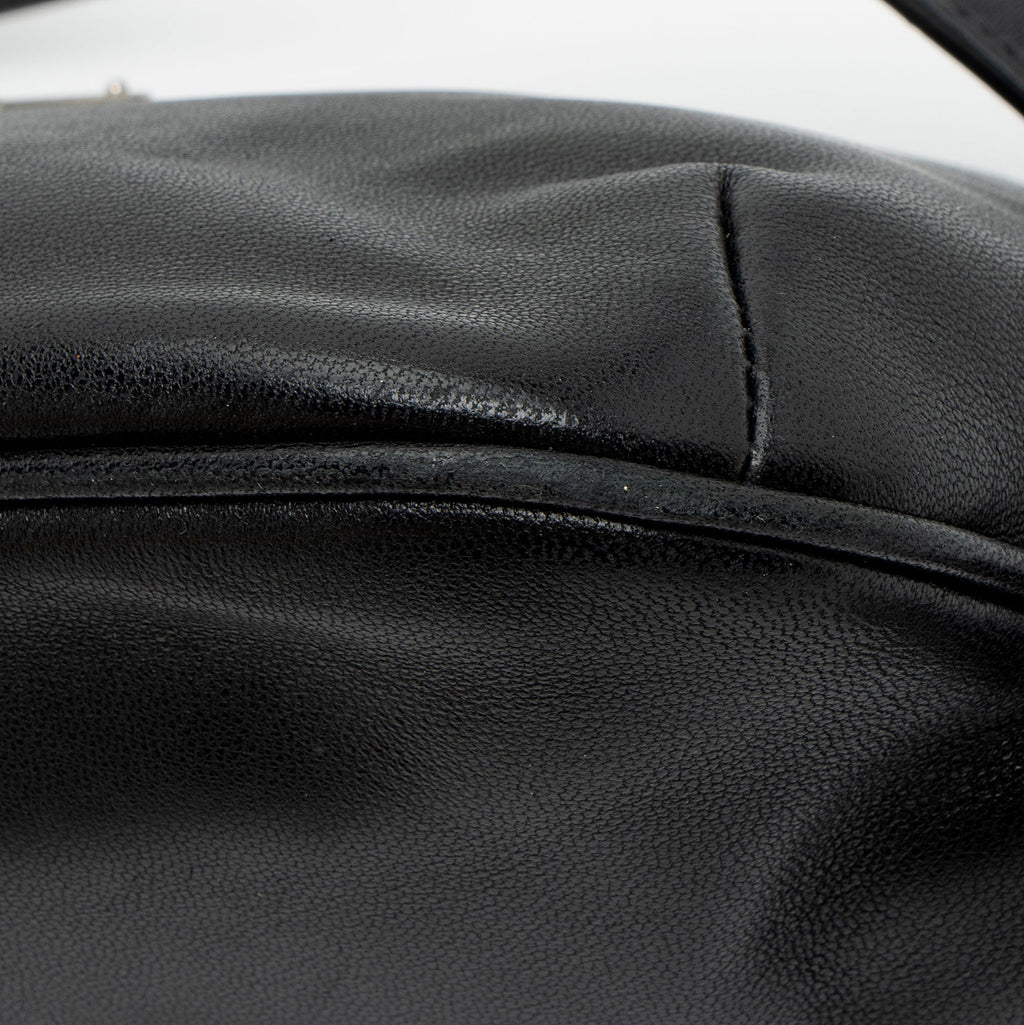 Saint Laurent Calfskin Monogram Cassandre Classic Belt Bag
