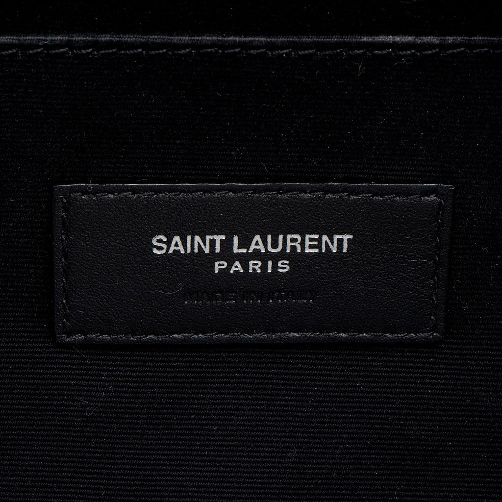 Saint Laurent Calfskin Monogram Cassandre Classic Belt Bag