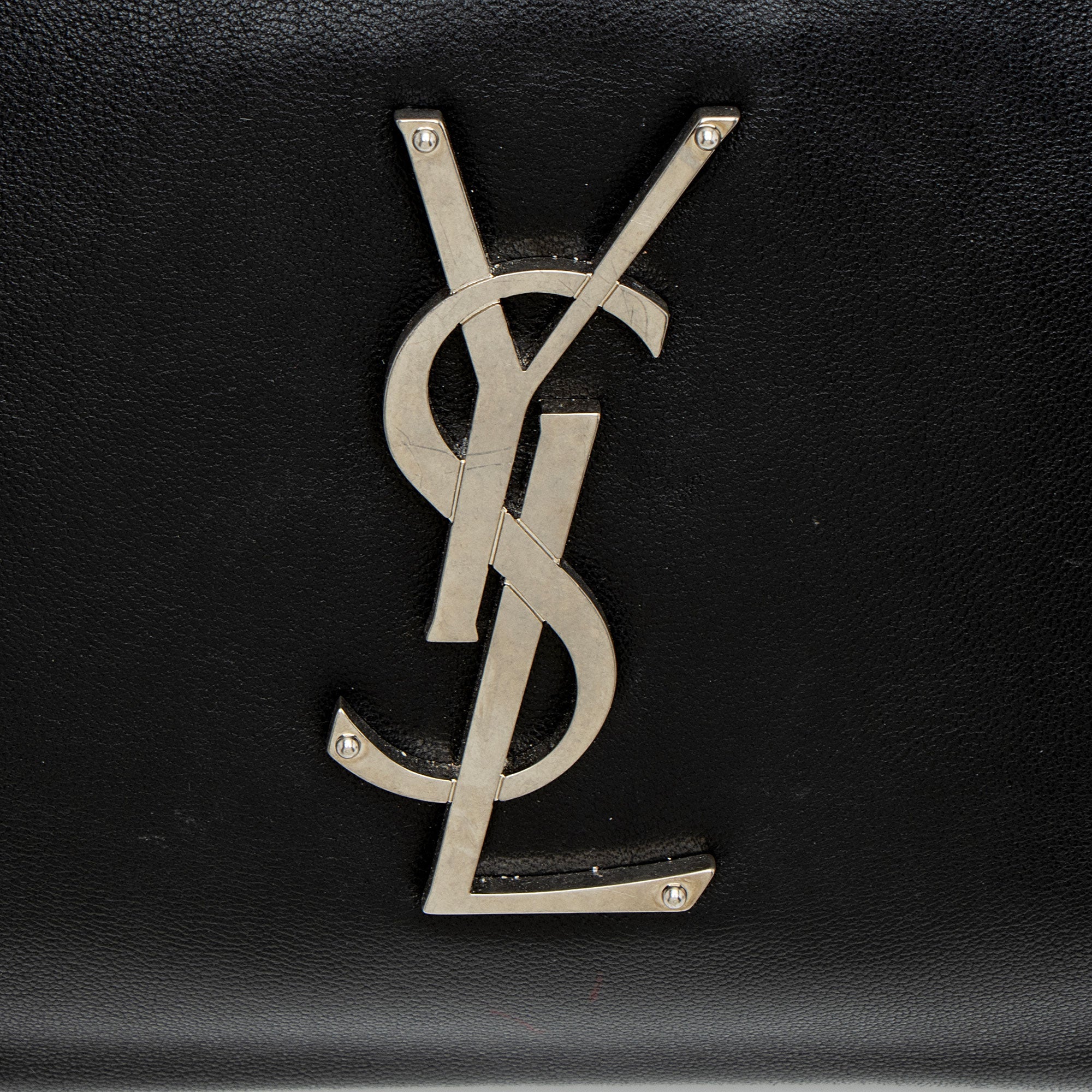 Saint Laurent Calfskin Monogram Cassandre Classic Belt Bag