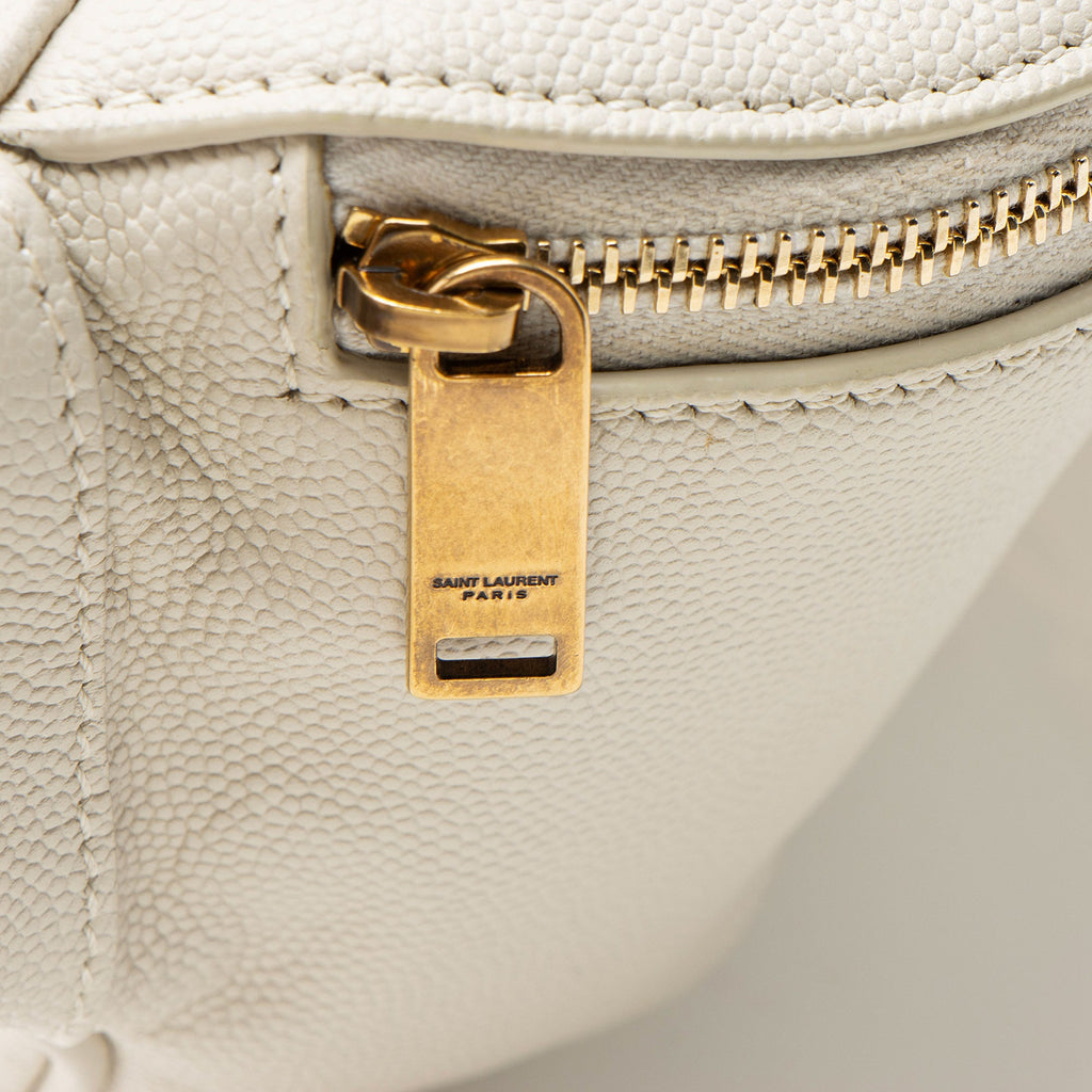 Saint Laurent Calfskin Monogram Cassandre Classic Belt Bag