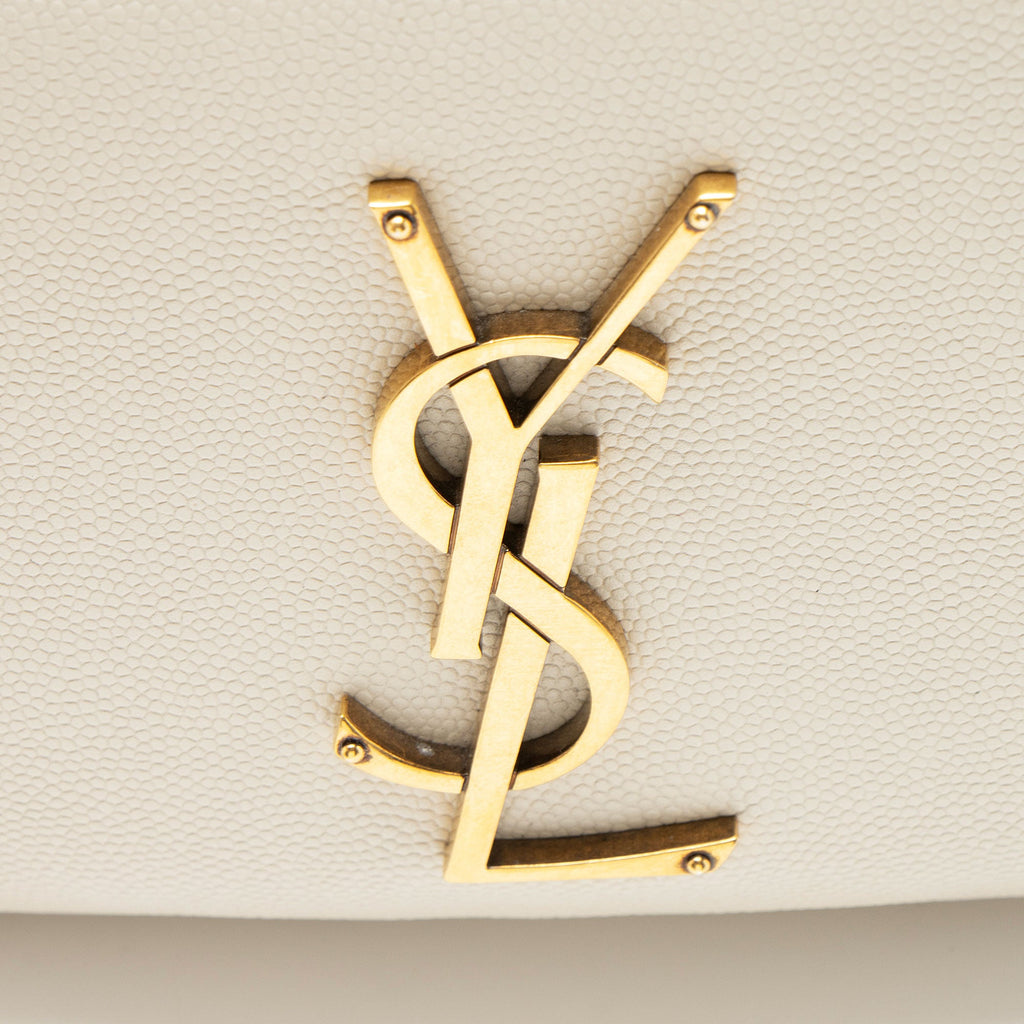 Saint Laurent Calfskin Monogram Cassandre Classic Belt Bag