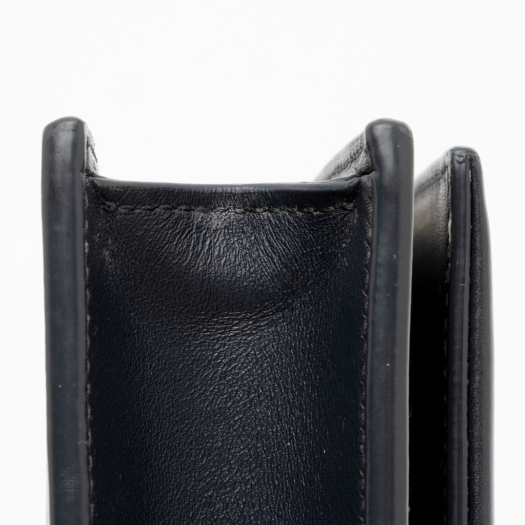 Saint Laurent Calfskin Monogram Kate Tassel Chain Wallet (SHF-GJz8iT)