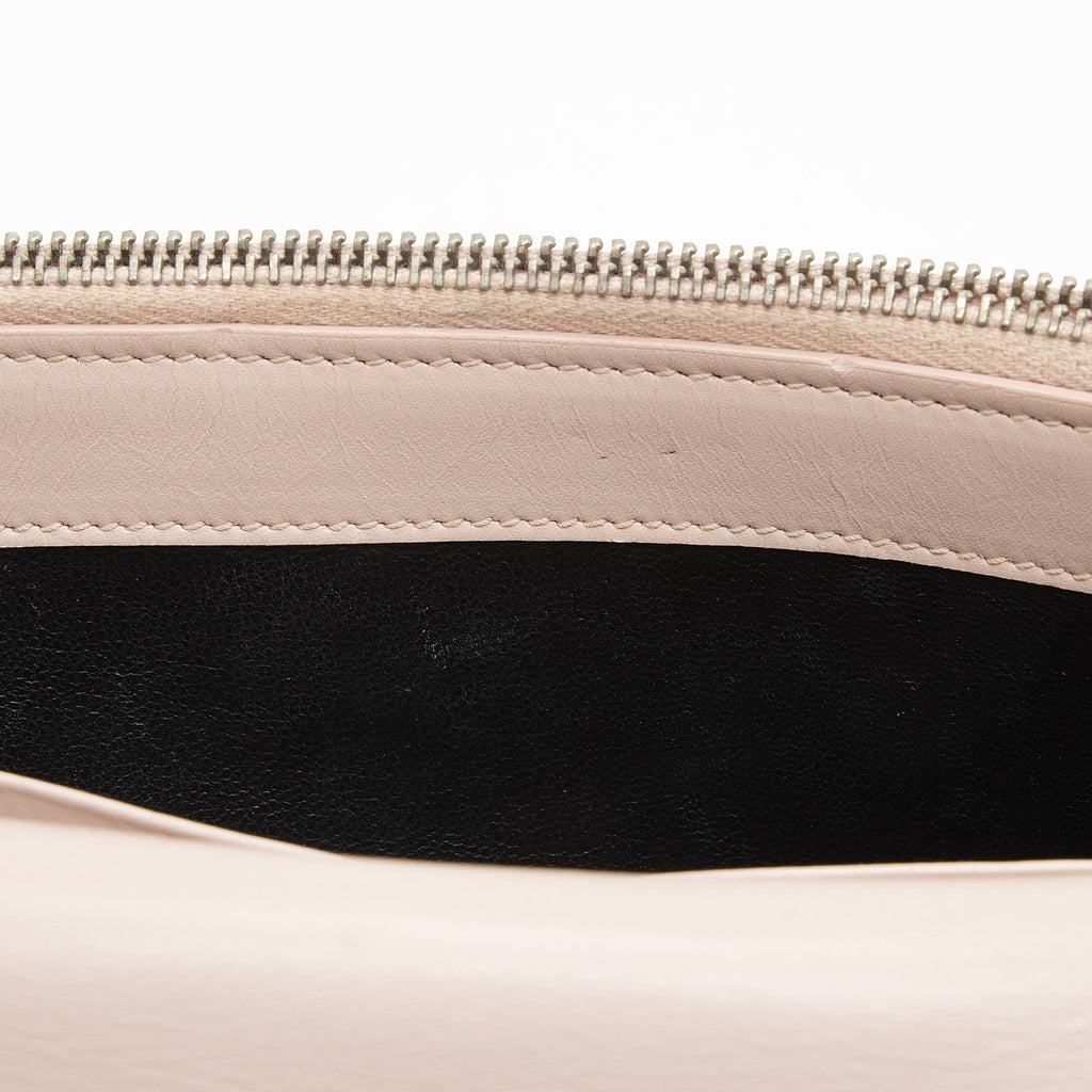 Saint Laurent Calfskin Monogram Kate Tassel Chain Wallet