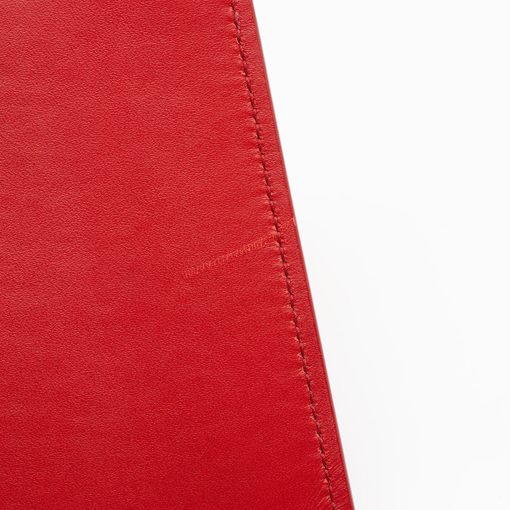 Saint Laurent Calfskin Monogram Kate Chain Wallet