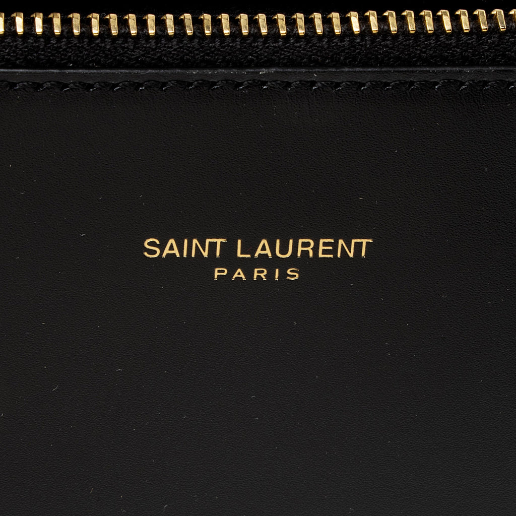 Saint Laurent Calfskin Monogram Le 37 Bucket Bag