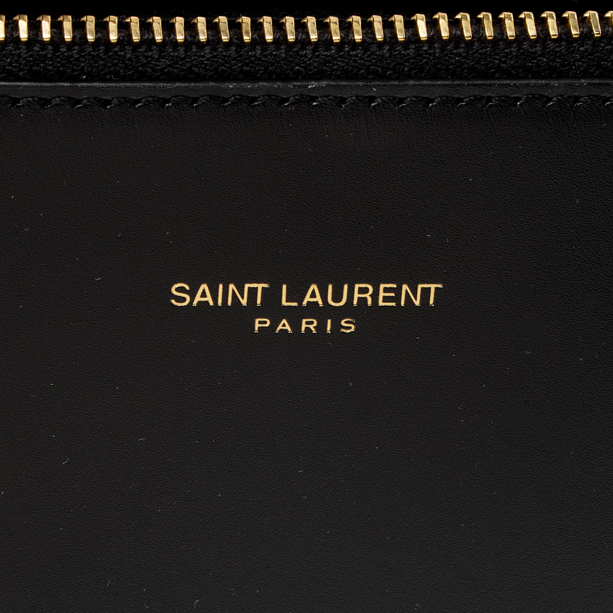 Saint Laurent Calfskin Monogram Le 37 Bucket Bag