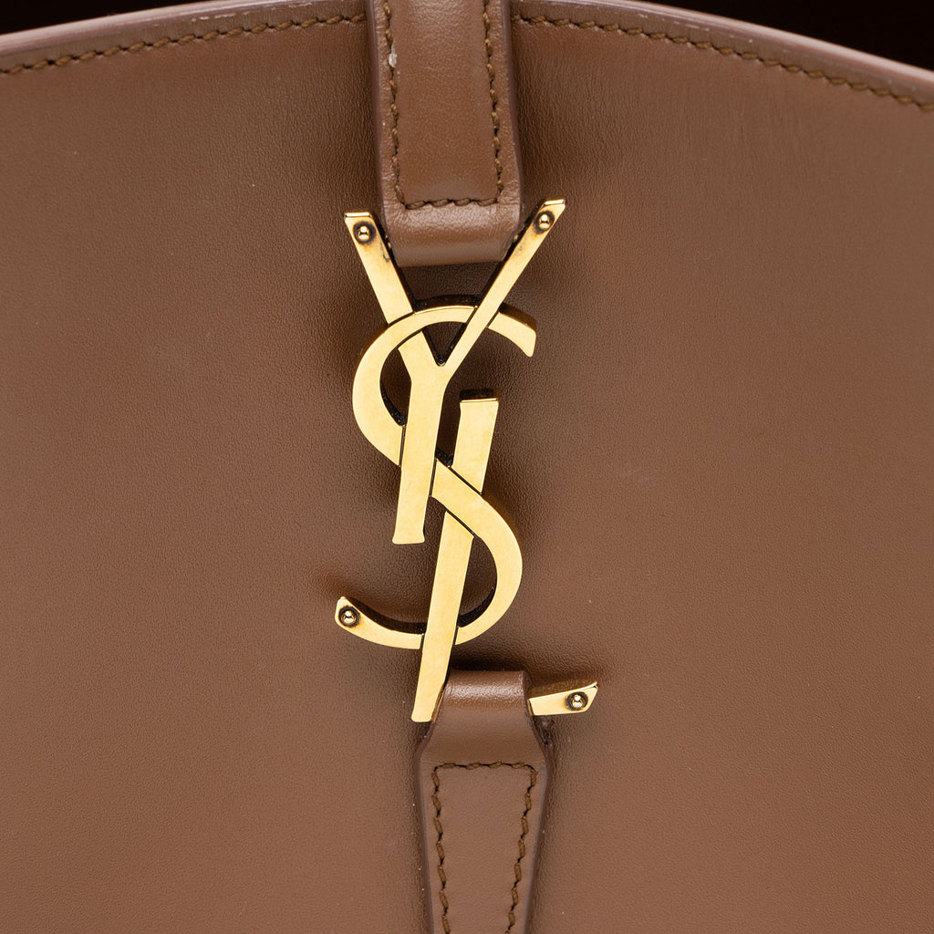 Saint Laurent Calfskin Monogram Le 37 Bucket Bag