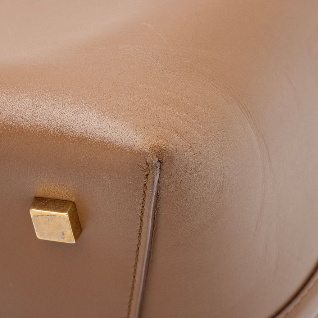 Saint Laurent Calfskin Monogram Le 37 Bucket Bag
