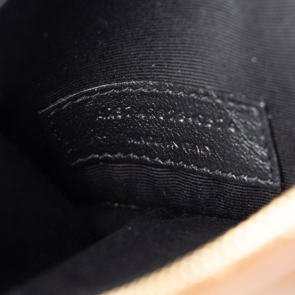 Saint Laurent Calfskin Monogram Le 37 Bucket Bag