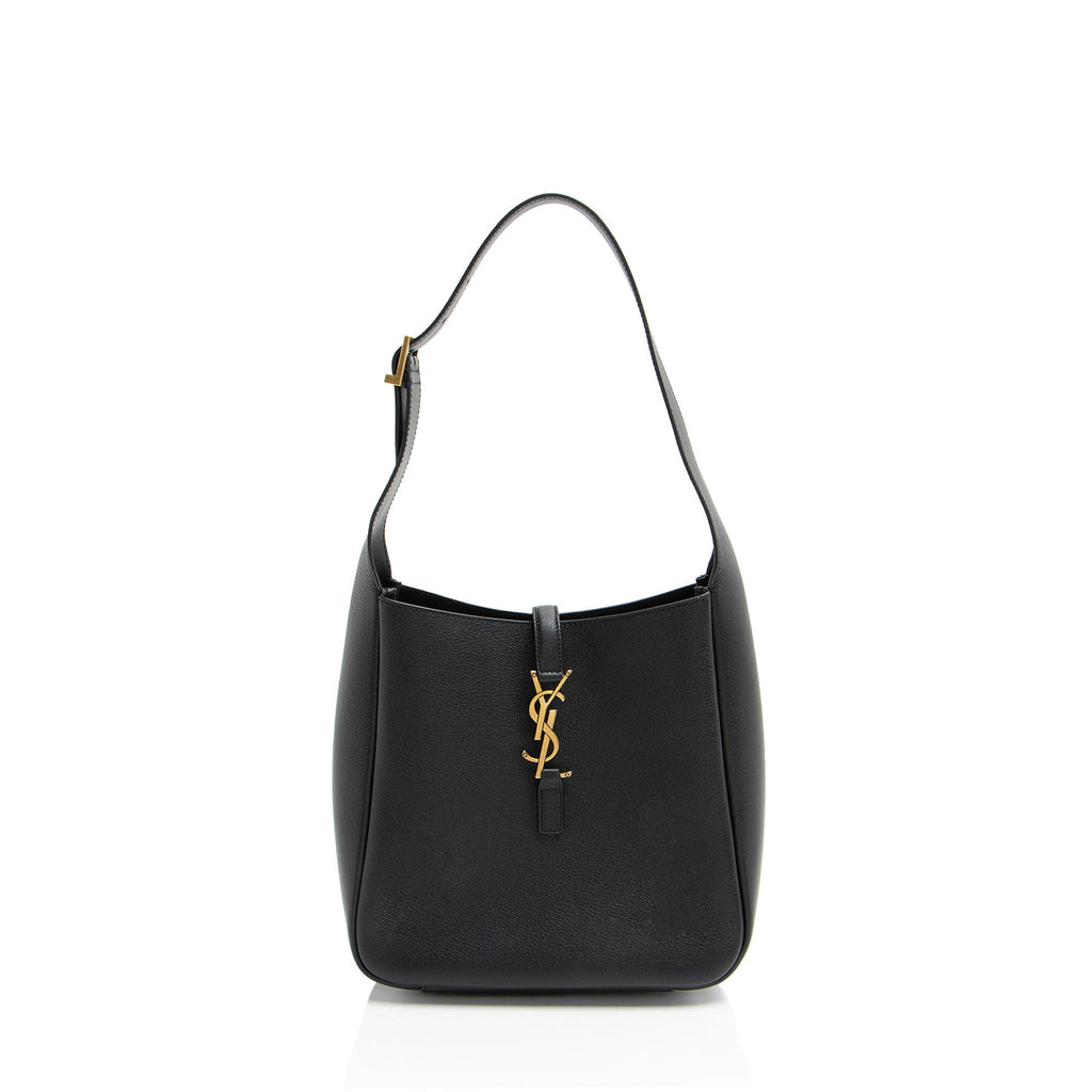 Saint Laurent Calfskin Monogram Le 5 A 7 Small Hobo