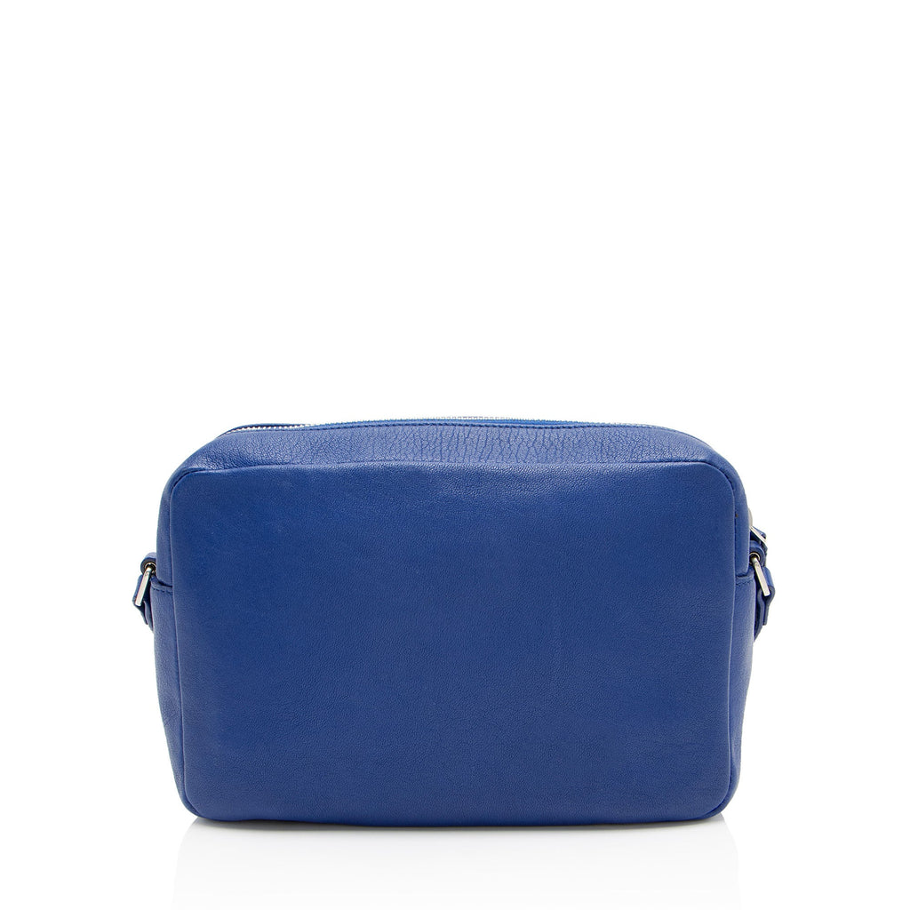 Saint Laurent Calfskin Monogram Lou Camera Bag