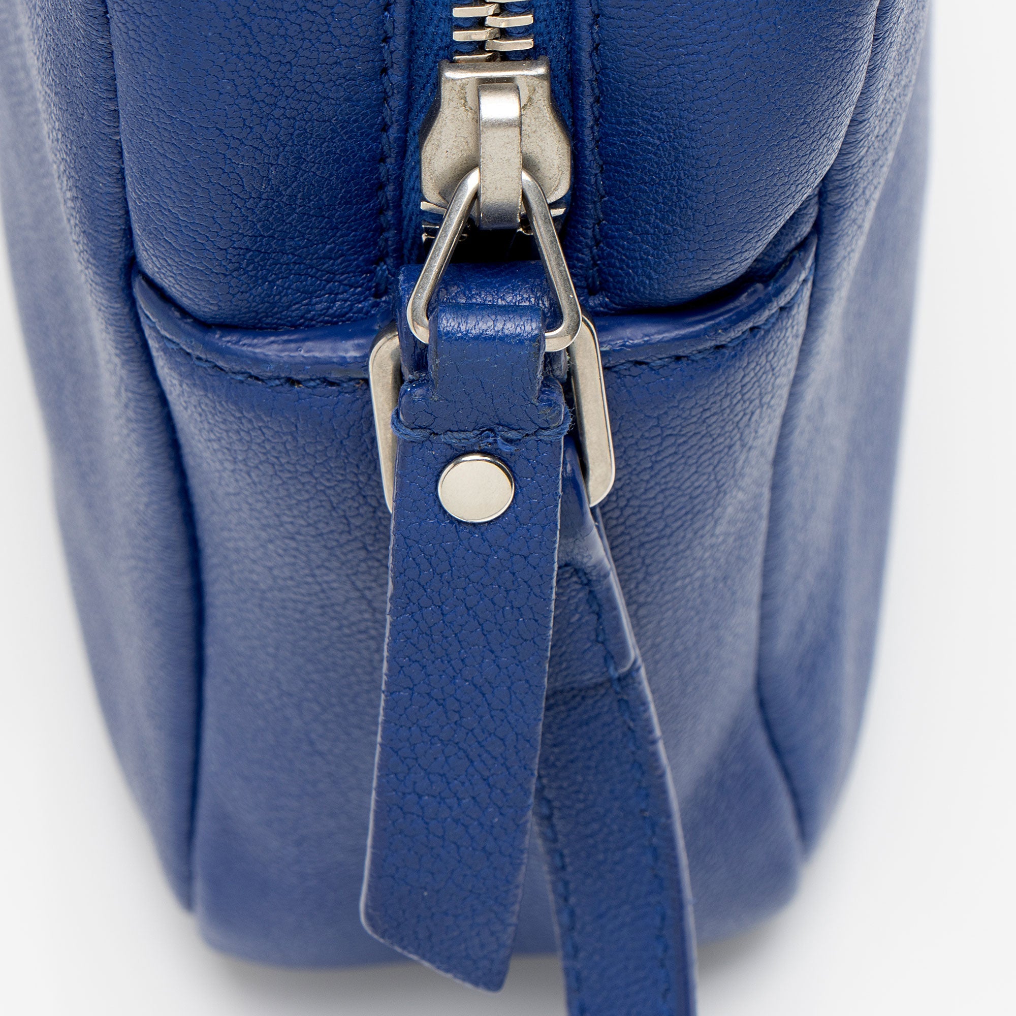 Saint Laurent Calfskin Monogram Lou Camera Bag