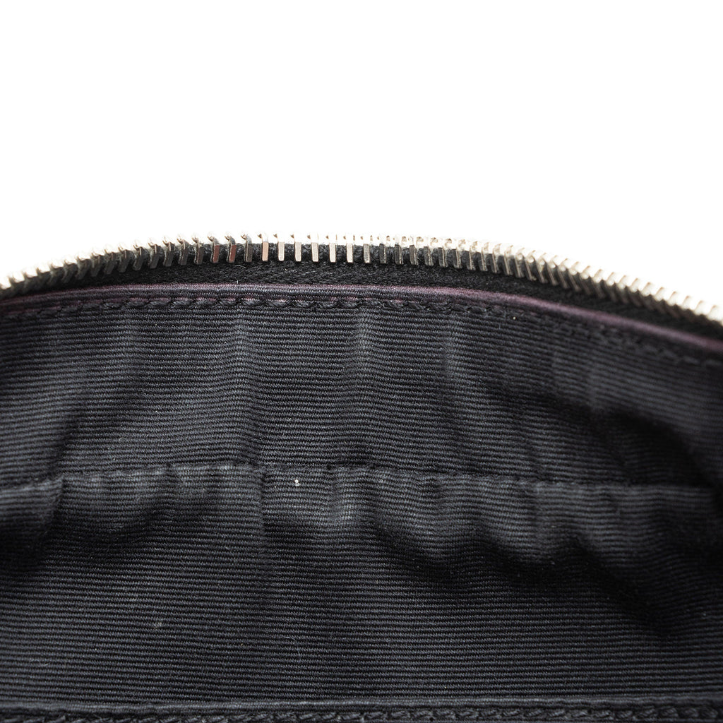 Saint Laurent Calfskin Rose Print Monogram Lou Camera Bag (SHF-fwd2tP)