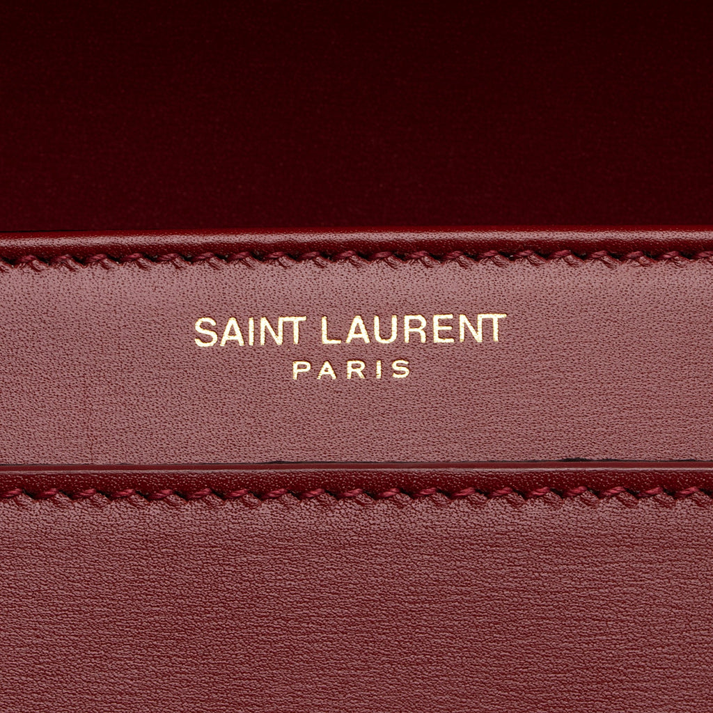 Saint Laurent Calfskin Monogram Solferino Medium Shoulder Bag (SHF-UzxBQh)