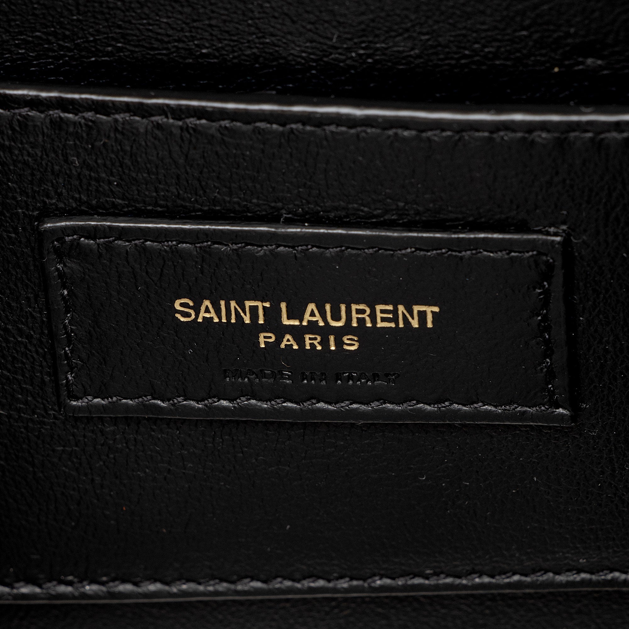 Saint Laurent Calfskin Monogram Solferino Medium Shoulder Bag