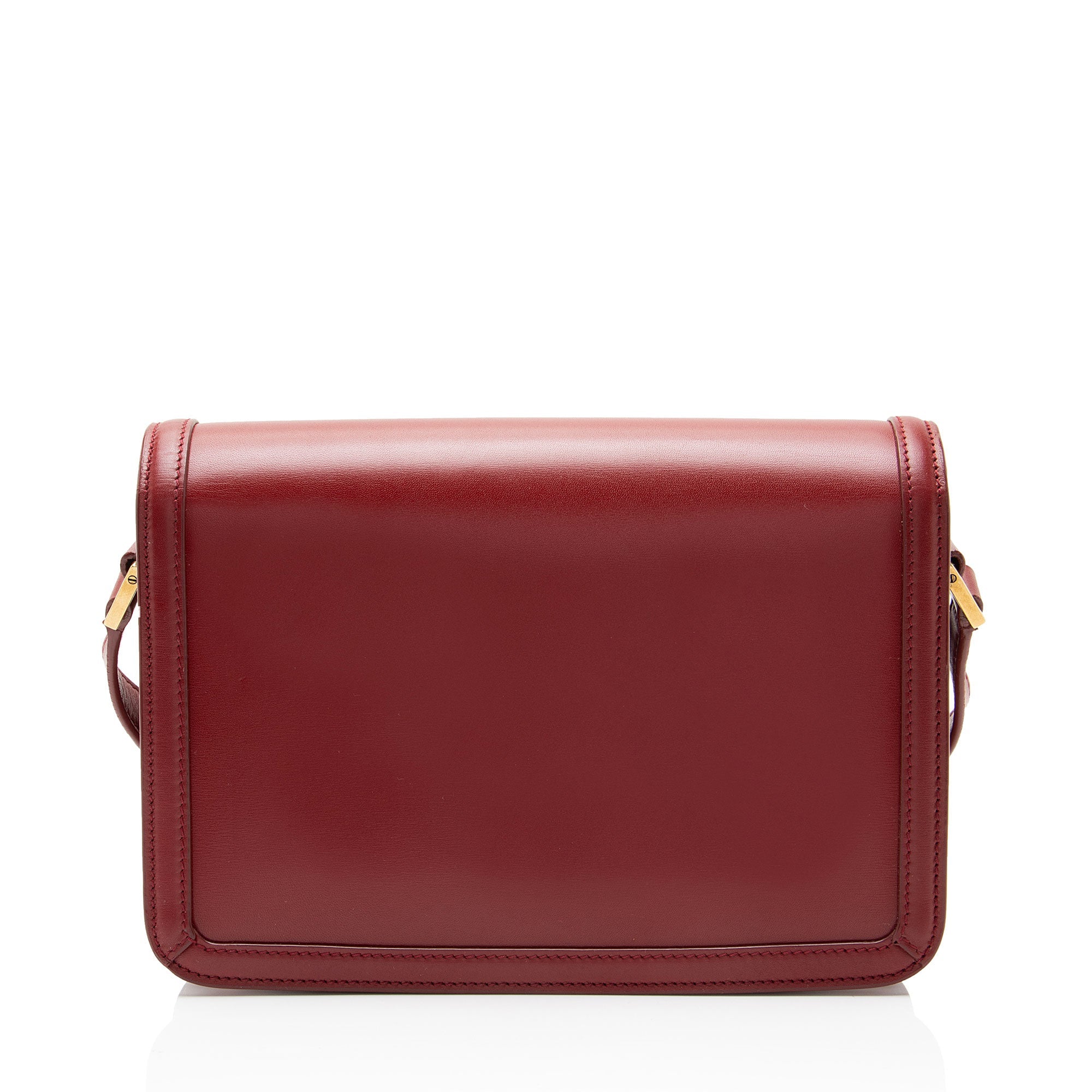 Saint Laurent Calfskin Monogram Solferino Medium Shoulder Bag