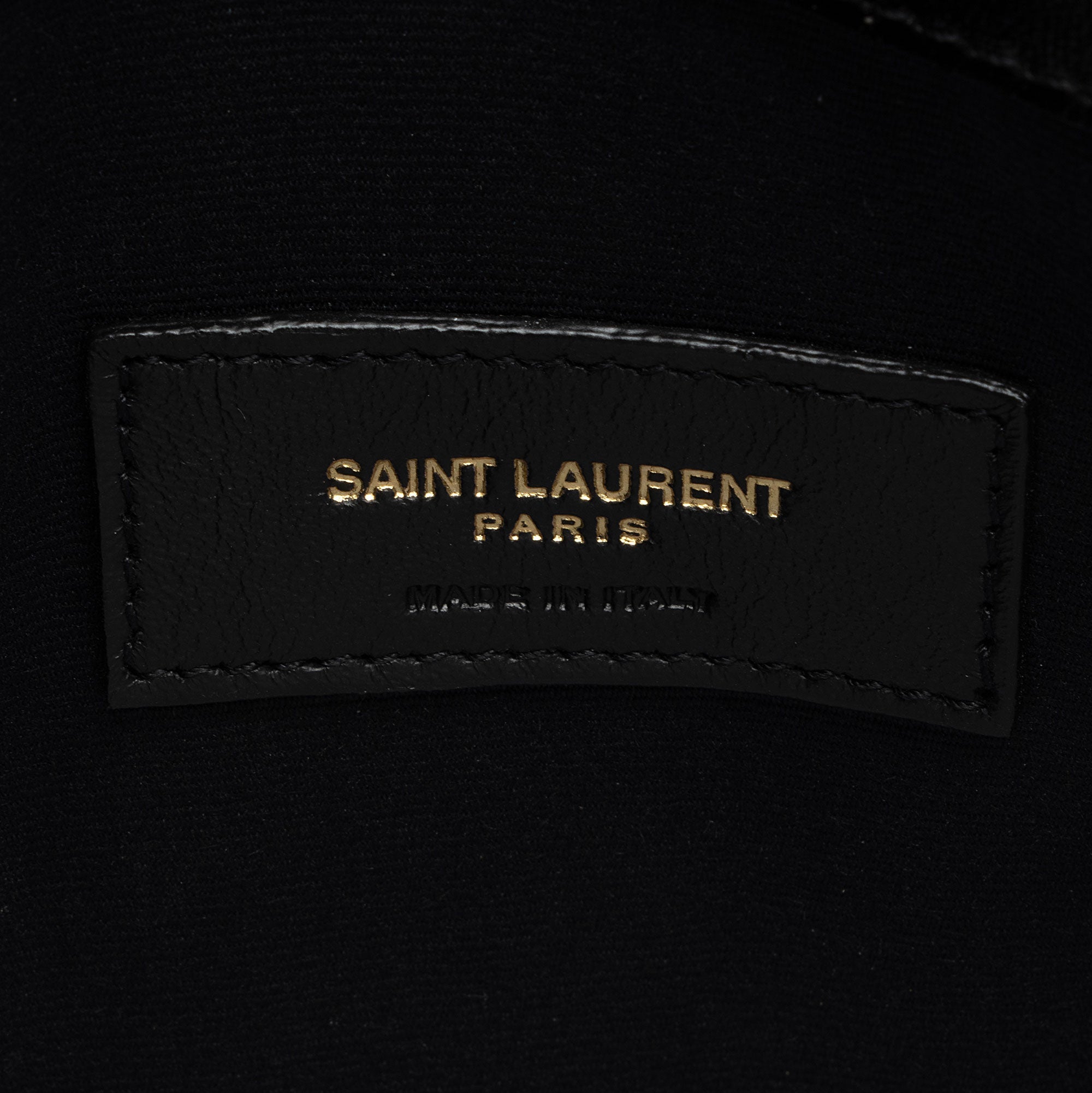 Saint Laurent Calfskin Monogram Uptown Medium Tote (SHF-GumjsZ)