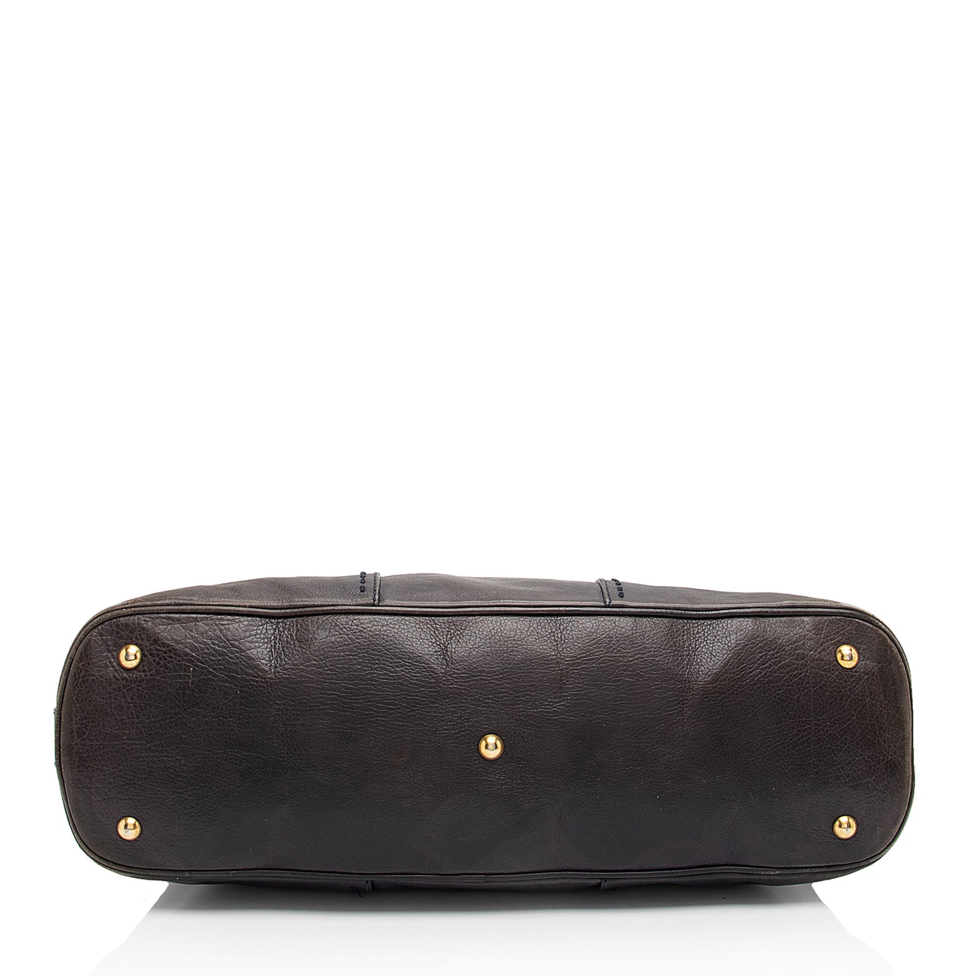 Saint Laurent Calfskin Muse Large Satchel (SHF-xn5heQ)