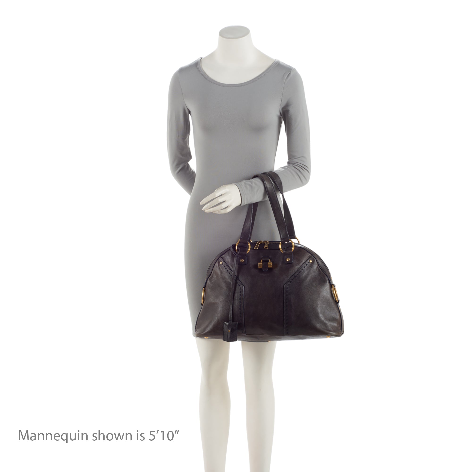 Saint Laurent Calfskin Muse Large Satchel (SHF-xn5heQ)