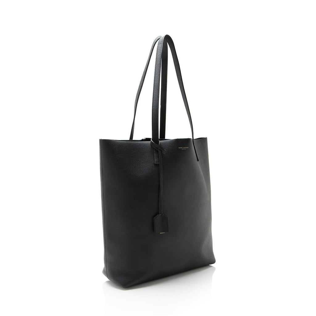 Saint Laurent Calfskin N/S Shopping Tote