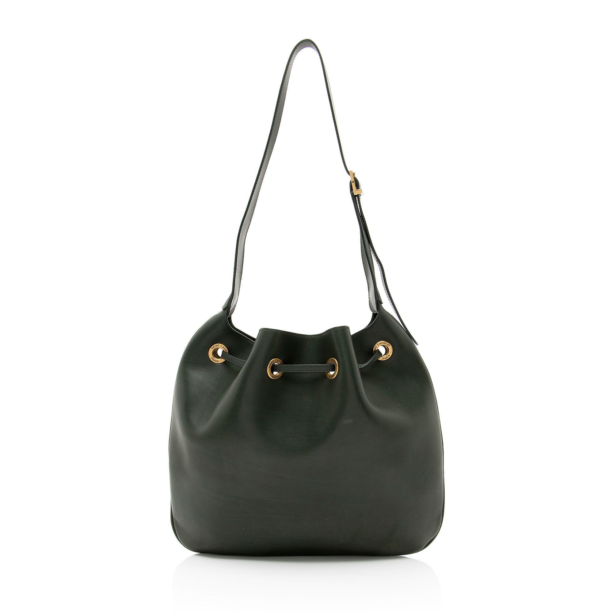 Saint Laurent Calfskin Paris VII Medium Hobo