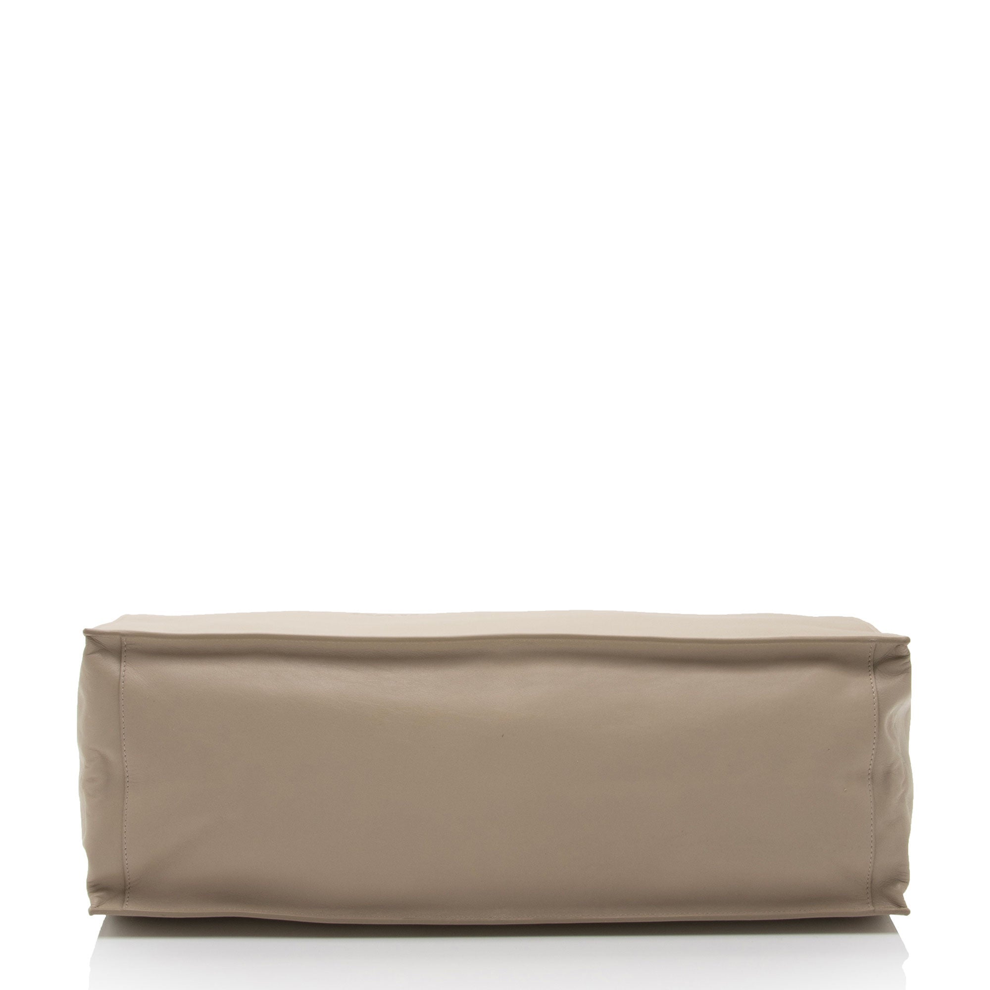 Saint Laurent Calfskin Rive Gauche Large Tote (SHF-Dugo0W)