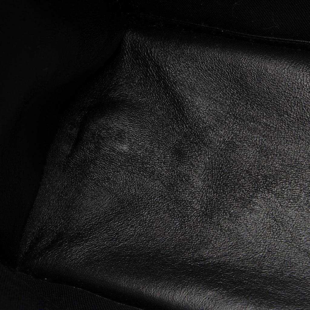 Saint Laurent Calfskin Rive Gauche Large Tote (SHF-Dugo0W)
