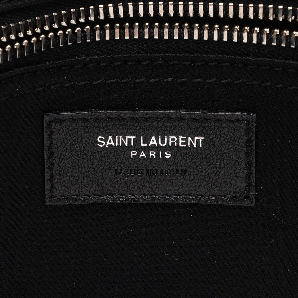 Saint Laurent Calfskin Rive Gauche Large Tote (SHF-Dugo0W)