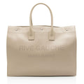 Saint Laurent Calfskin Rive Gauche Large Tote