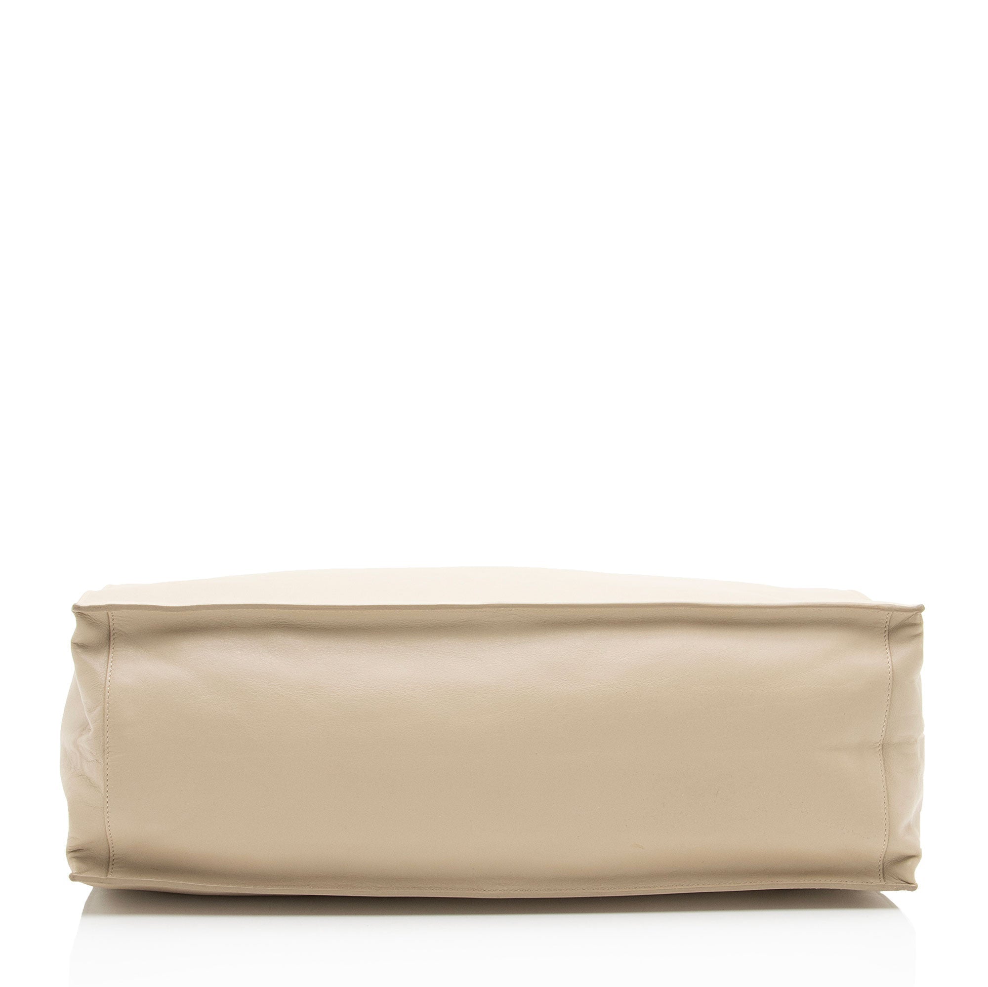 Saint Laurent Calfskin Rive Gauche Large Tote