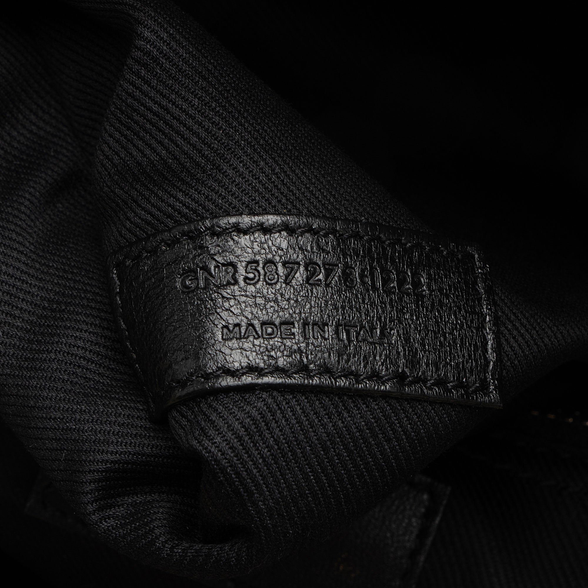 Saint Laurent Calfskin Rive Gauche Large Tote