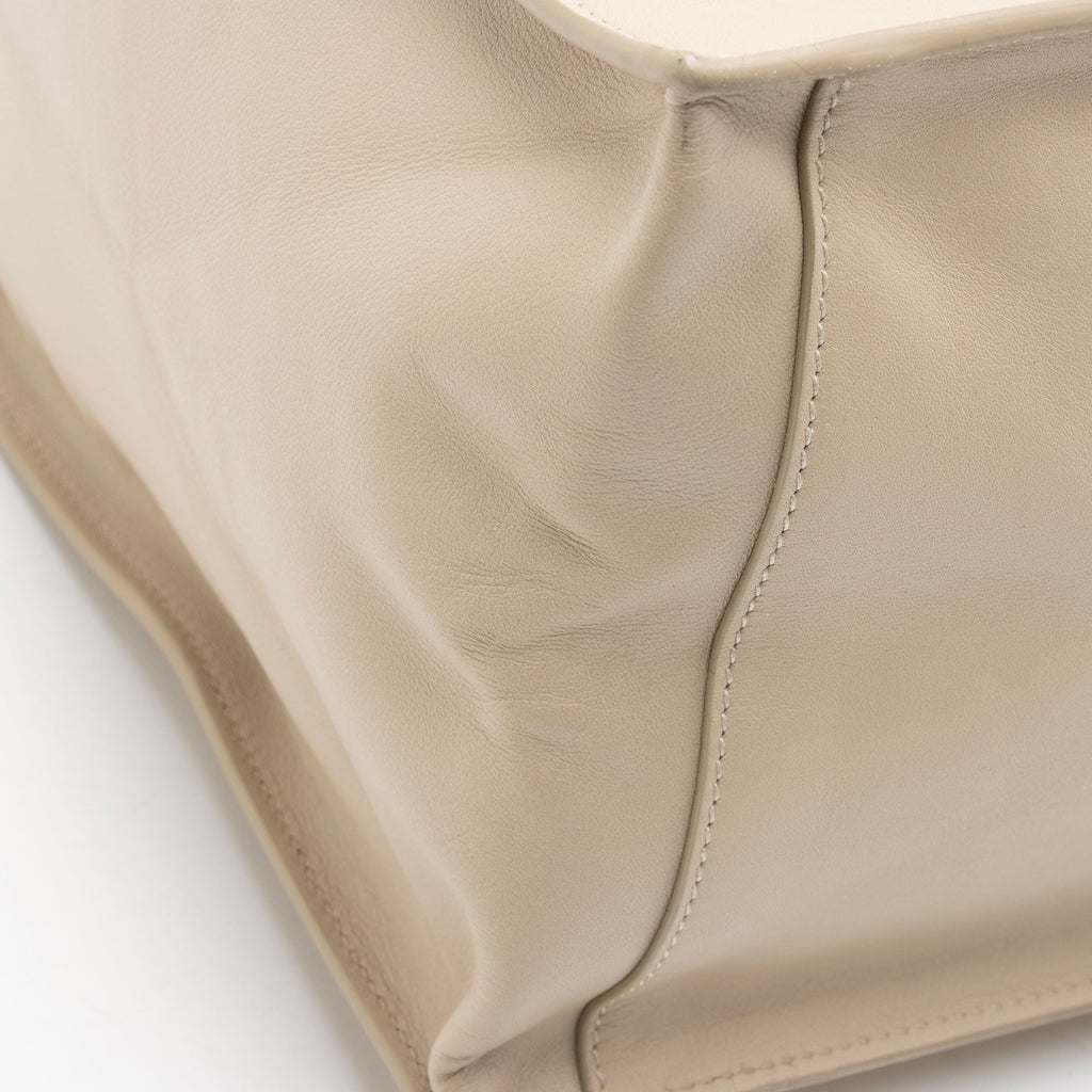 Saint Laurent Calfskin Rive Gauche Large Tote