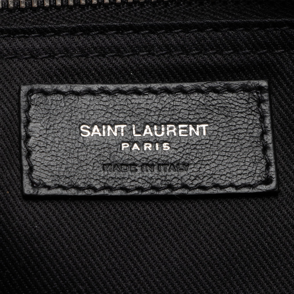Saint Laurent Calfskin Rive Gauche Small Tote (SHF-23409)
