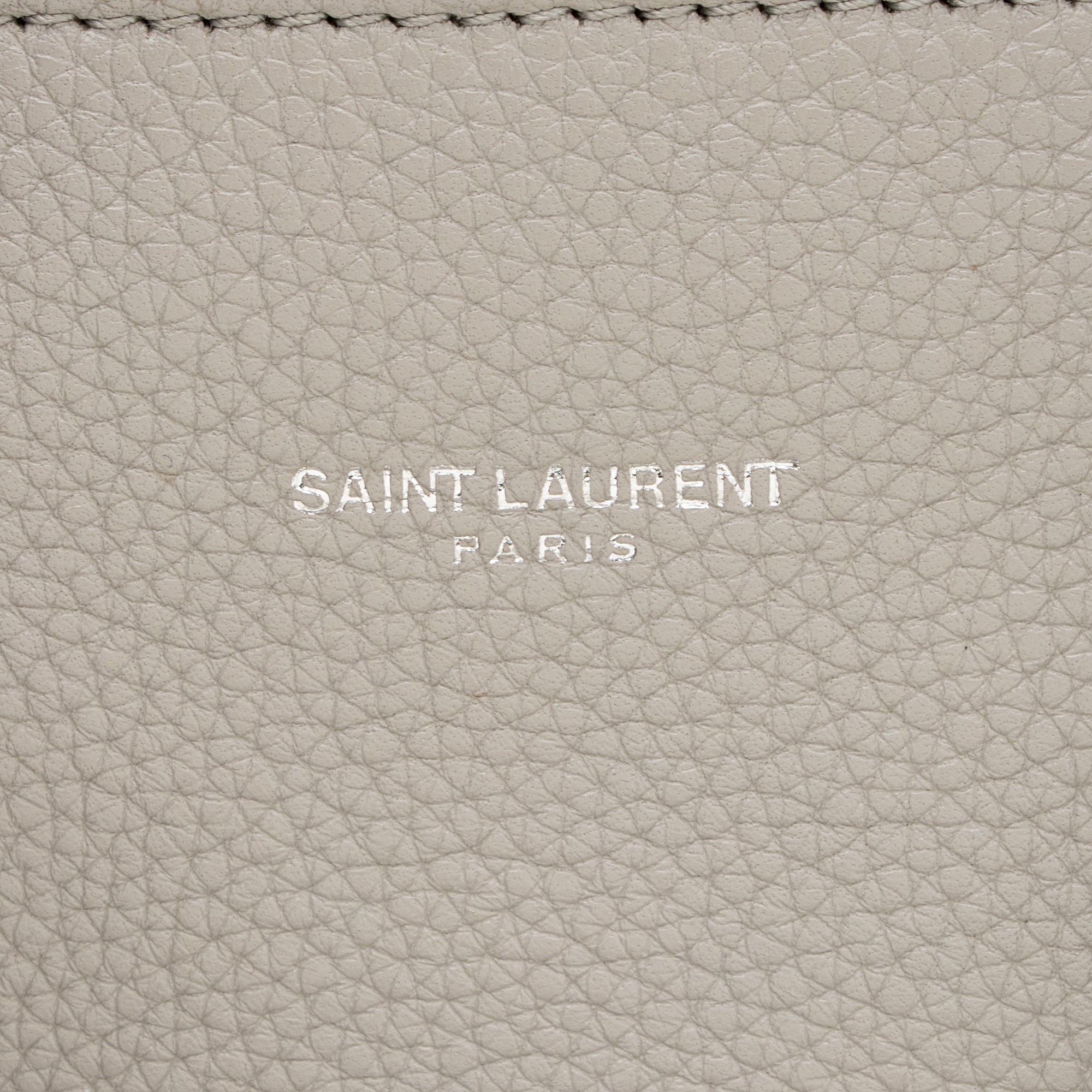 Saint Laurent Calfskin Bicolor Sac De Jour Baby Tote
