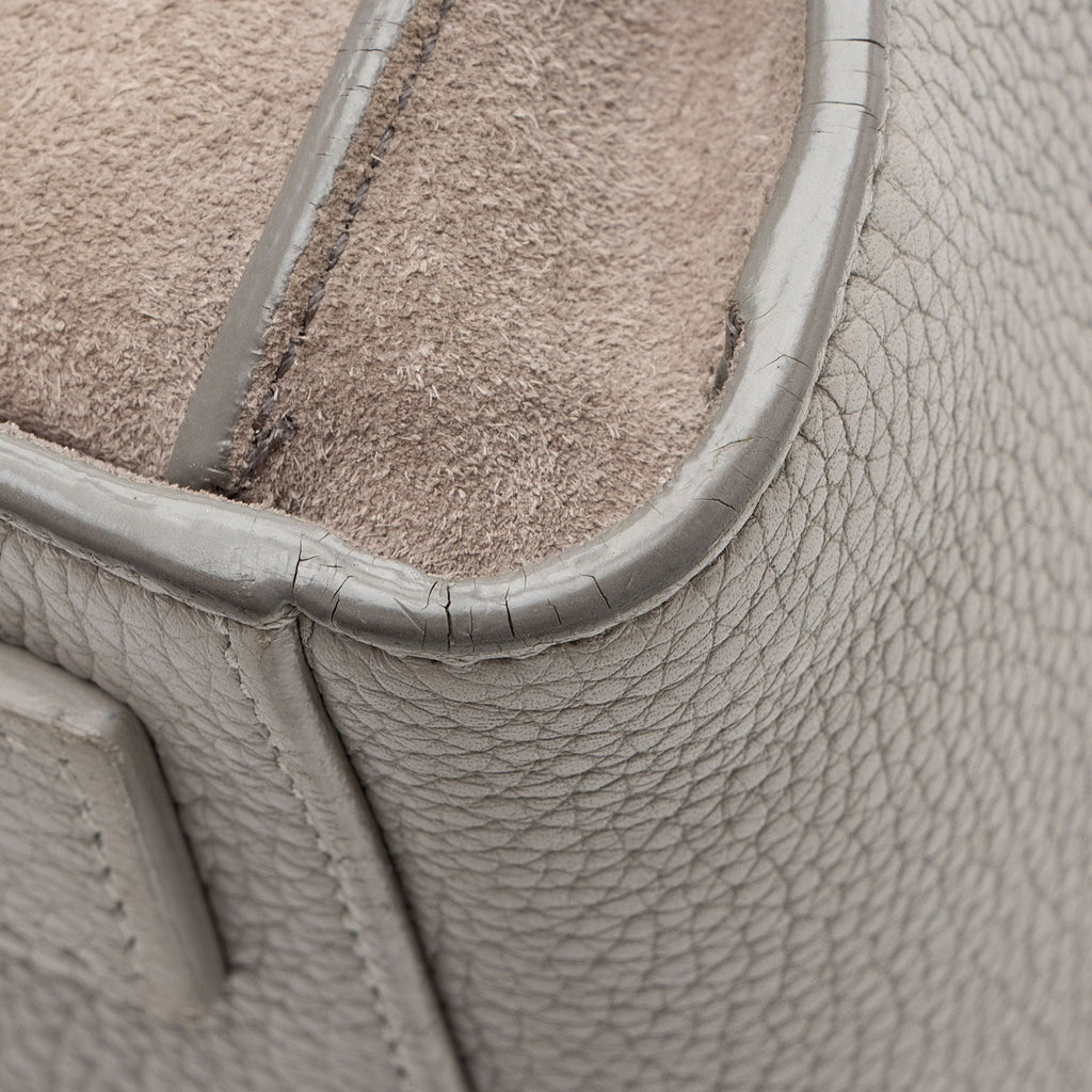 Saint Laurent Calfskin Bicolor Sac De Jour Baby Tote