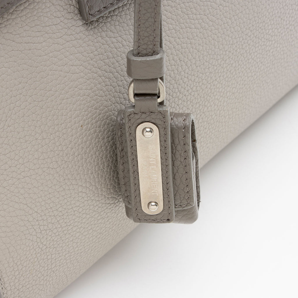 Saint Laurent Calfskin Bicolor Sac De Jour Baby Tote