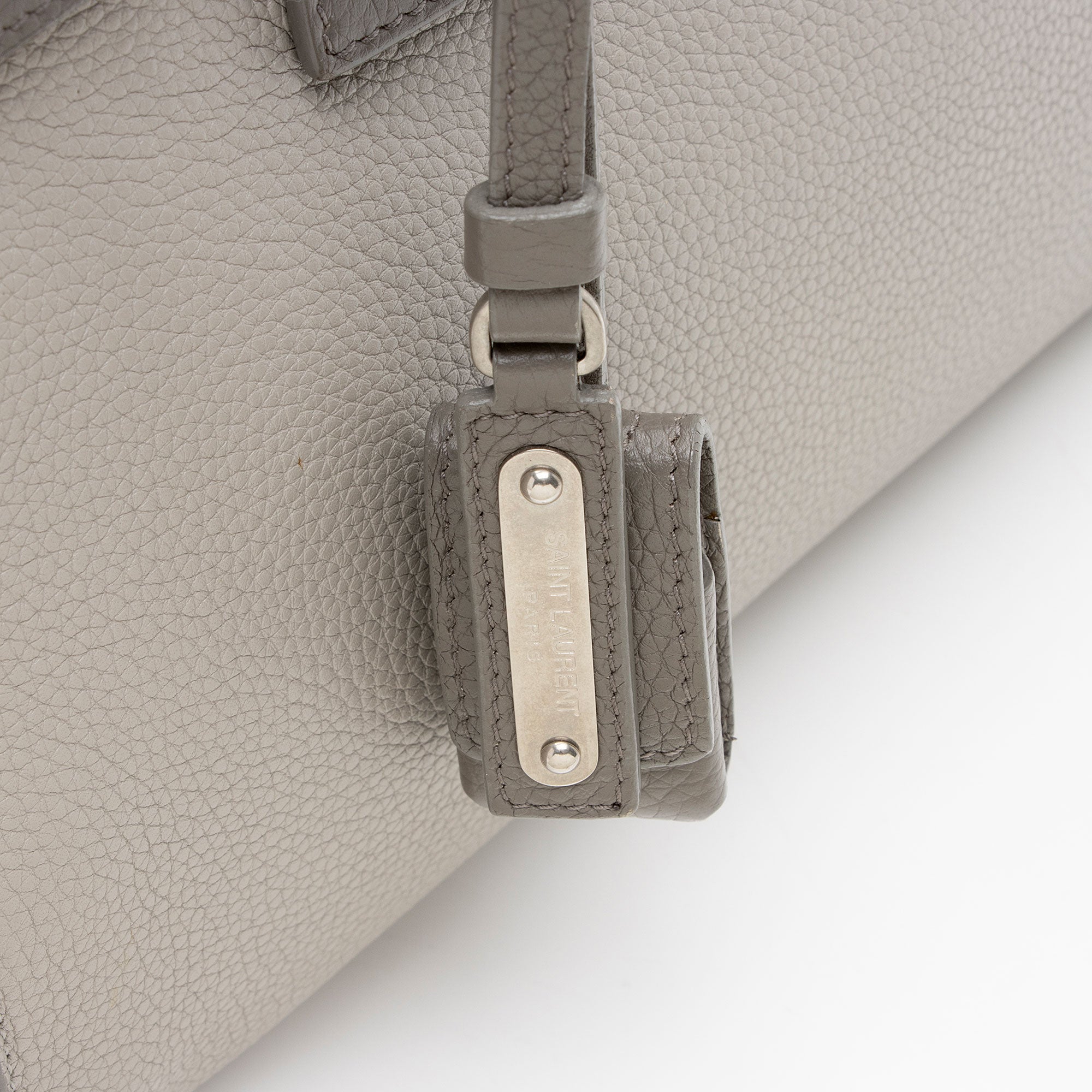 Saint Laurent Calfskin Bicolor Sac De Jour Baby Tote