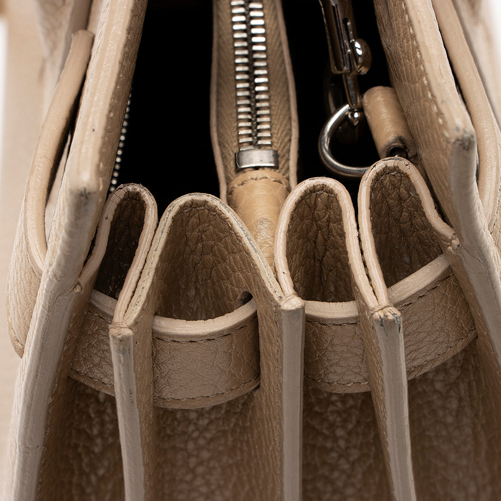 Saint Laurent Calfskin Sac De Jour Small Tote (SHF-20113)