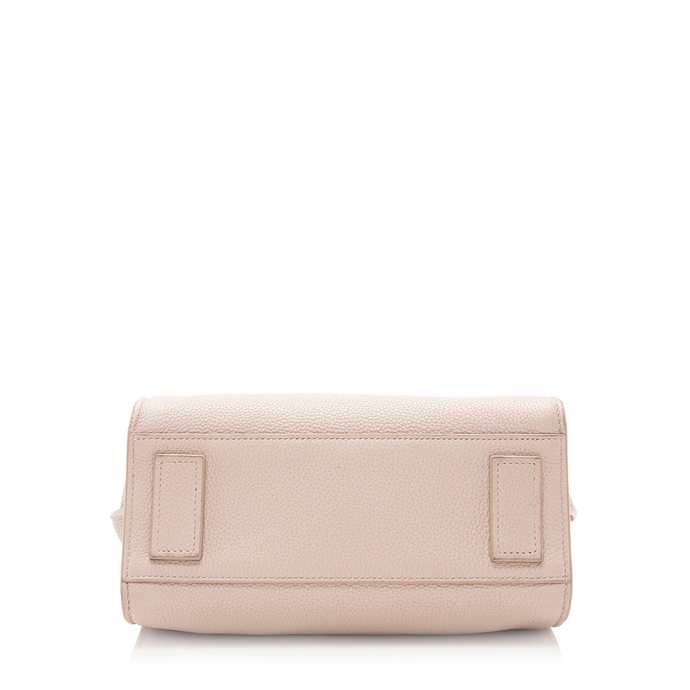 Saint Laurent Calfskin Sac De Jour Nano Tote (SHF-20967)