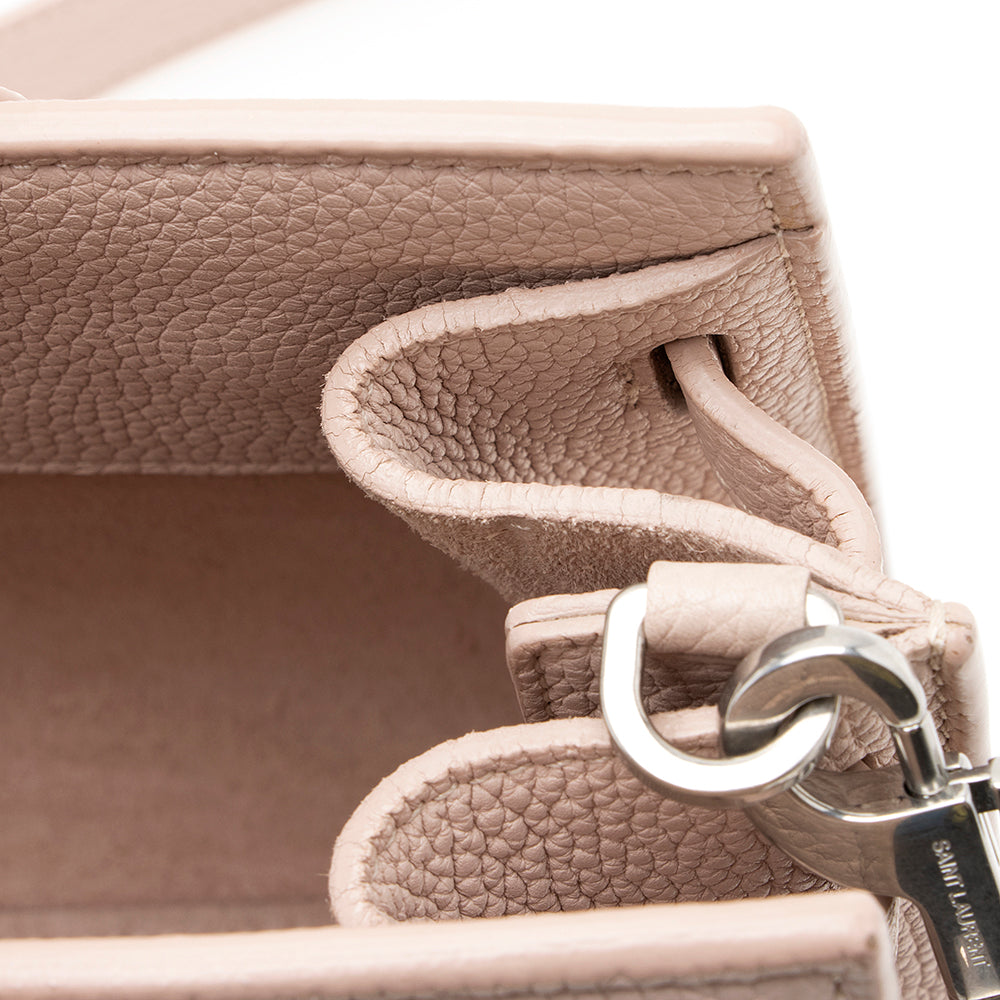 Saint Laurent Calfskin Sac De Jour Nano Tote (SHF-20967)