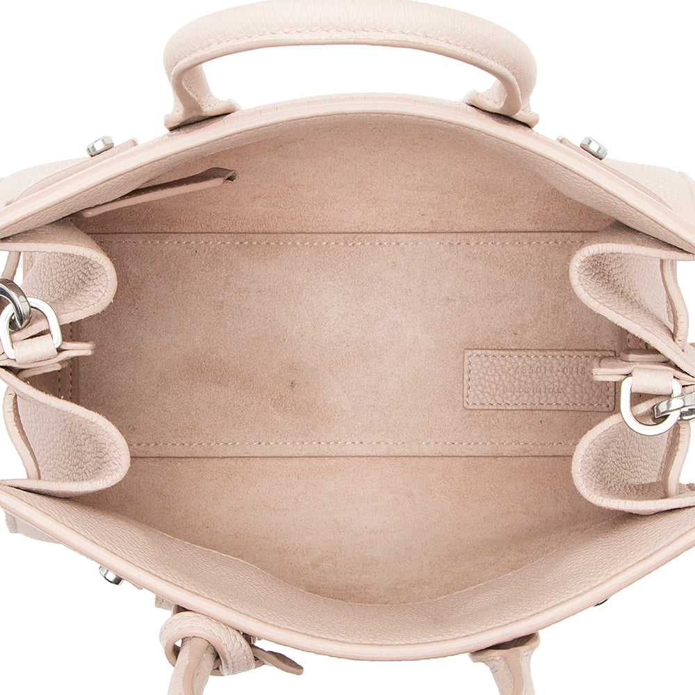 Saint Laurent Calfskin Sac De Jour Nano Tote (SHF-20967)
