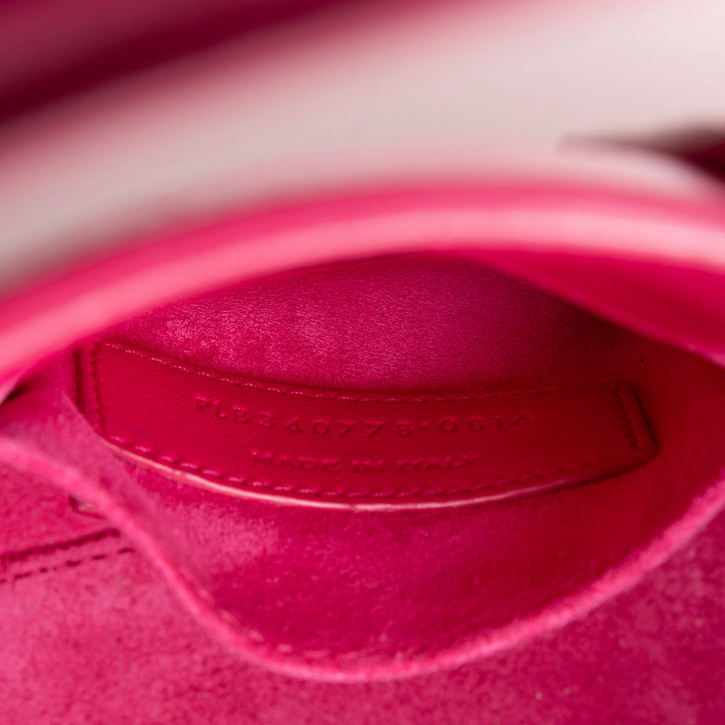 Saint Laurent Calfskin Sac De Jour Nano Tote