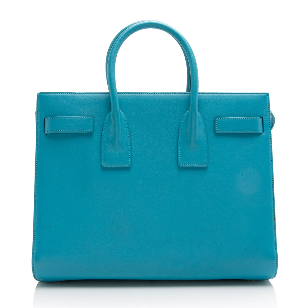 Saint Laurent Calfskin Sac De Jour Small Tote (SHF-22389)