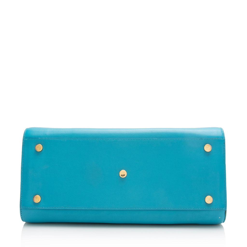 Saint Laurent Calfskin Sac De Jour Small Tote (SHF-22389)