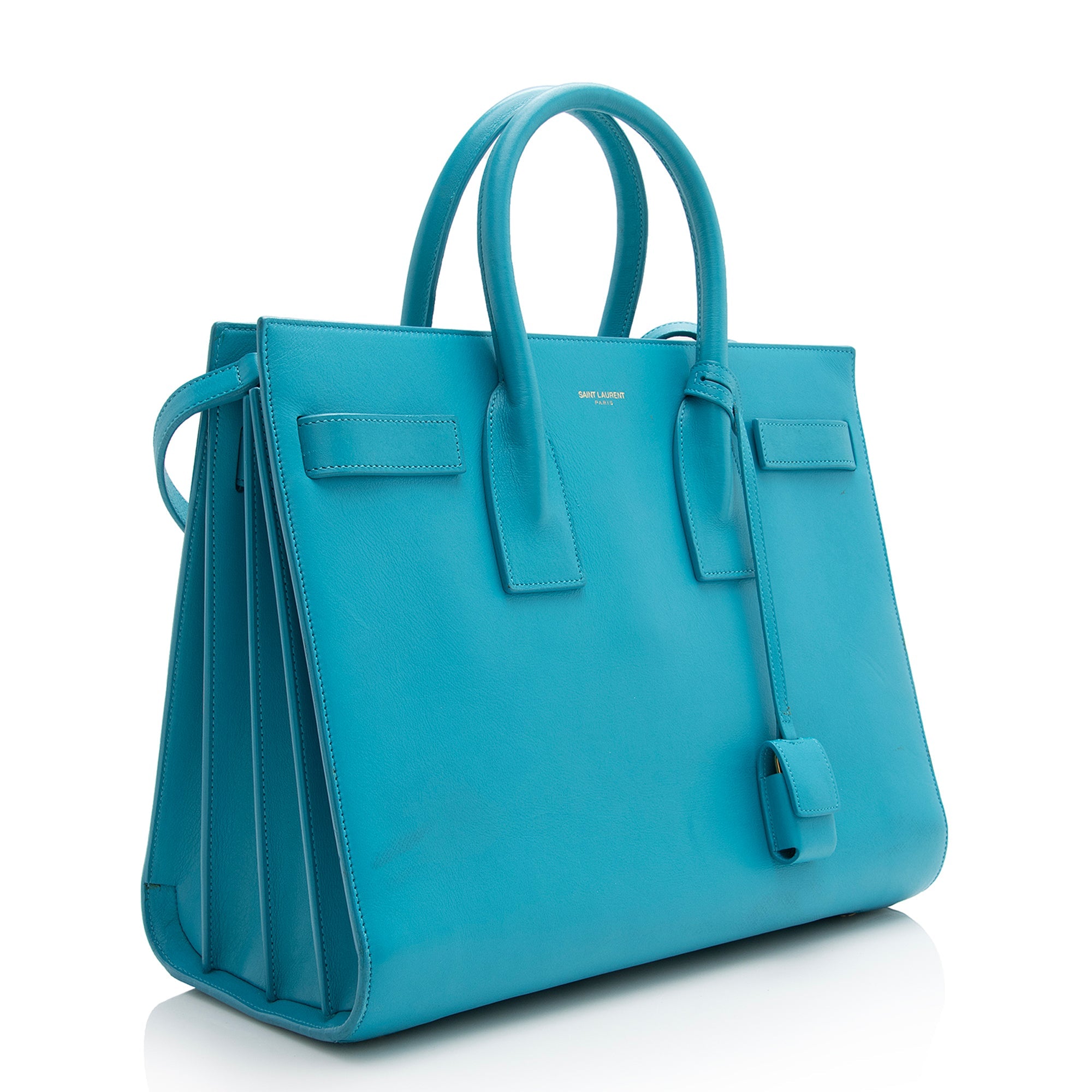 Saint Laurent Calfskin Sac De Jour Small Tote (SHF-22389)