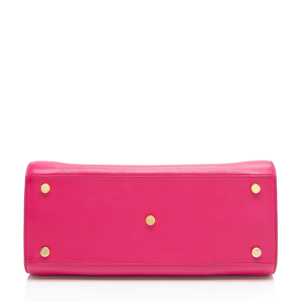 Saint Laurent Calfskin Sac De Jour Small Tote