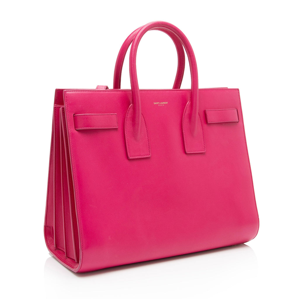 Saint Laurent Calfskin Sac De Jour Small Tote