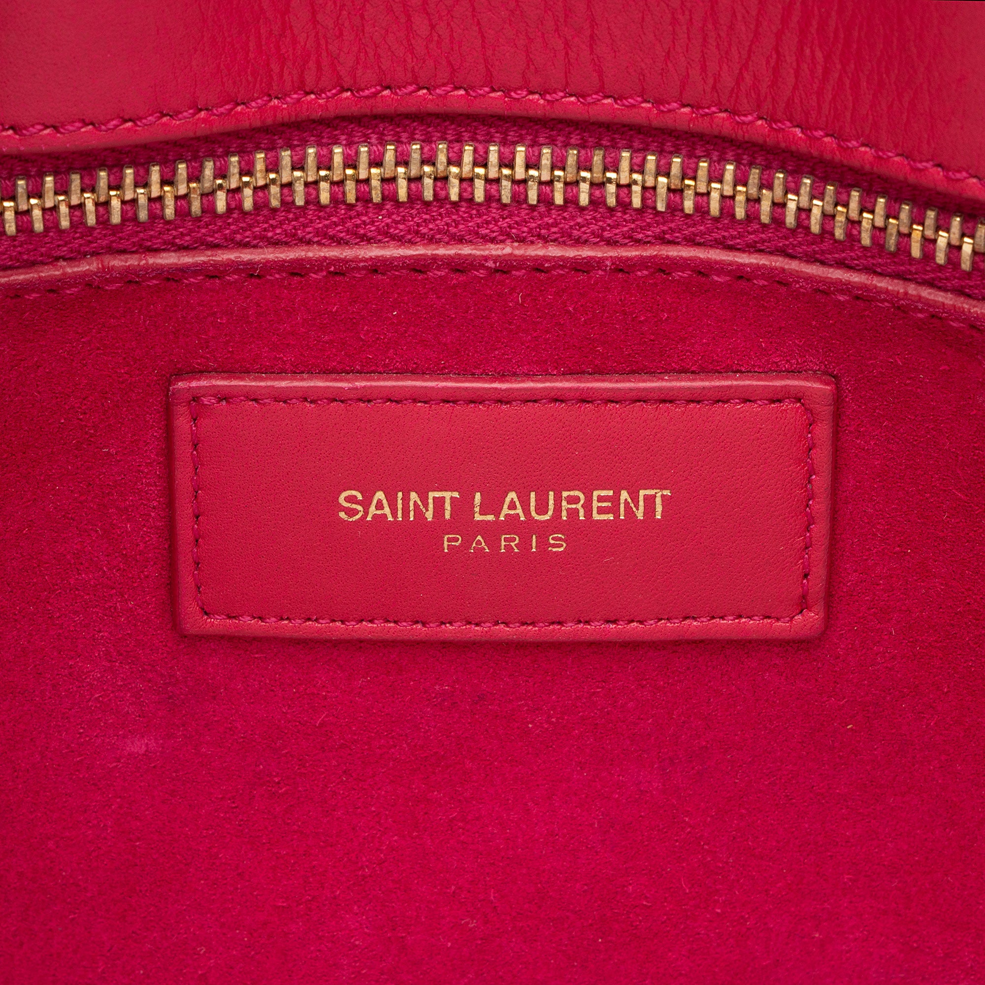 Saint Laurent Calfskin Sac De Jour Small Tote